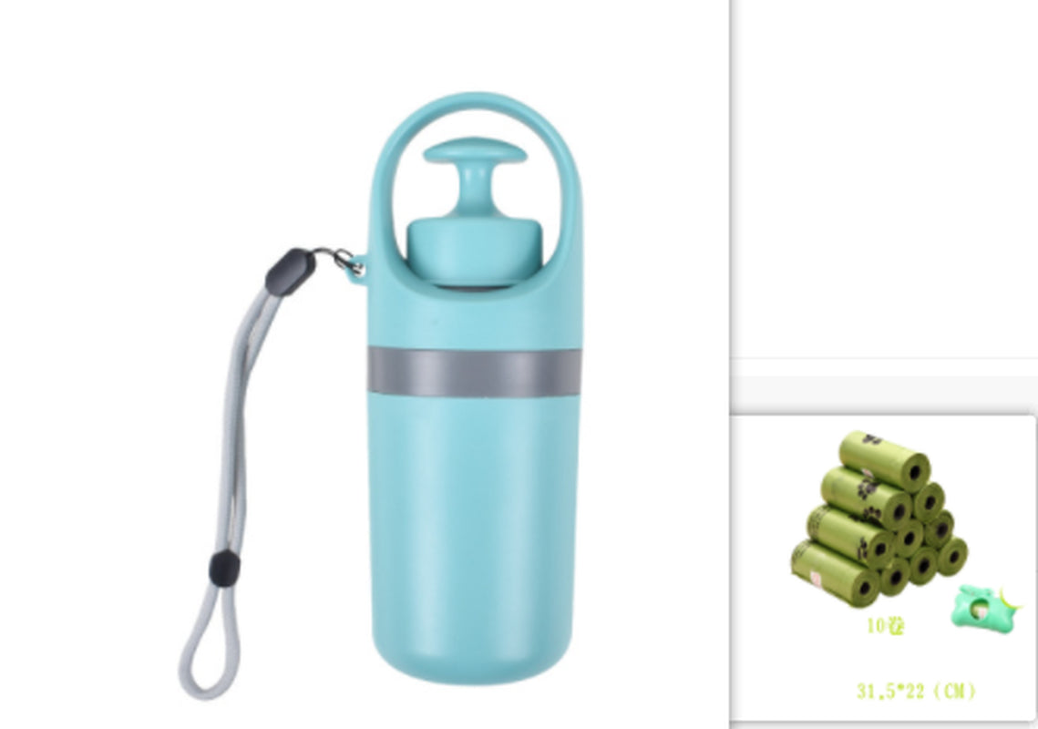 Portable Lightweight Dog Pooper Scooper with Built-In Poop Bag Dispenser Eight-Claw Shovel for Pet Toilet Picker Pet Products